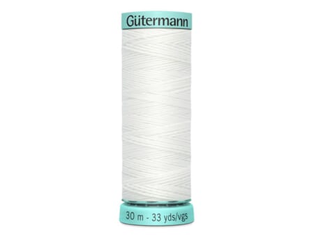 Gütermann Silk R 753 - 30 m - 800 hvit