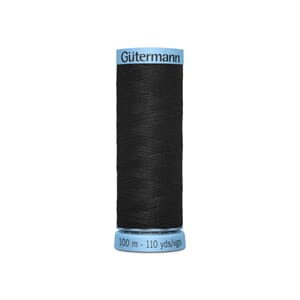 Gütermann Silk S 303 - 100 m - 000 Sort