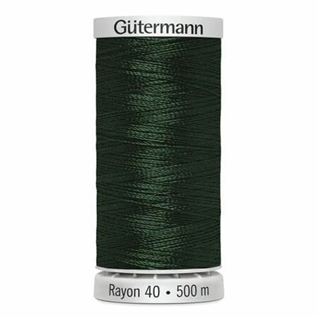 Gütermann Rayon 40 - 500 m - 1174 mørk furugrønn