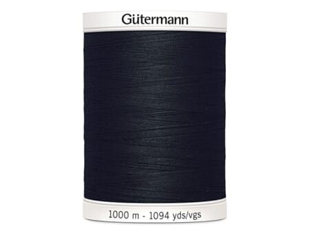 Gütermann Sew All - 1000 m - 000 sort