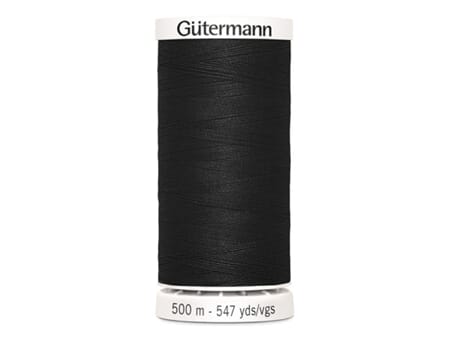 Gütermann Sew All - 500 m - 000 sort