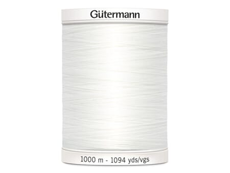 Gütermann Sew All - 1000 m - 800 hvit
