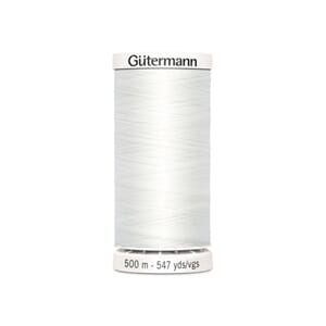Gütermann Sew All - 500 m - 800 hvit