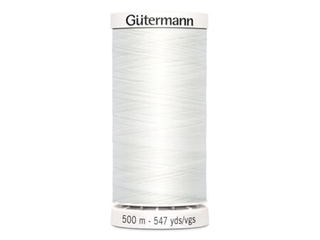 Gütermann Sew All - 500 m - 800 hvit