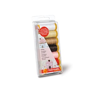 Gütermann Hånd Quilte tråd 80 m - 7 stk