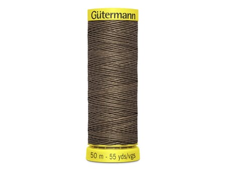 Gütermann Lintråd - 50 m - 4010 gråbrun