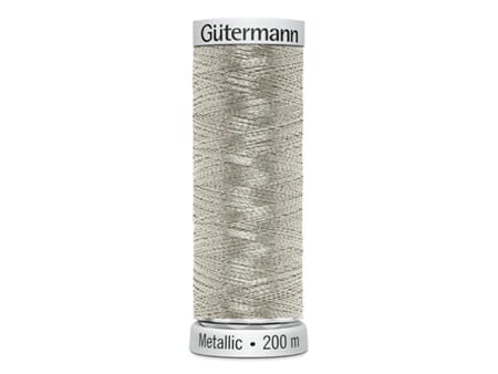 Gütermann Sulky Metallic 200 m - 7001 kremhvit