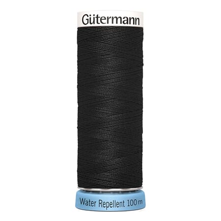 Gütermann sew all - Water repellent - 000 sort - 100 m