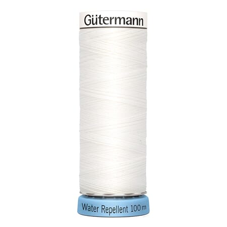 Gütermann sew all - Water repellent - 800 hvit - 100 m