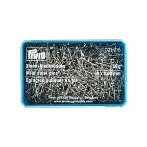 Prym knappenåler - 16 mm - 50 g - sølvfarget