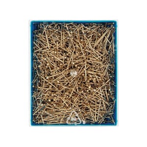 Prym knappenåler - 16 mm - 50 g - gullfarget