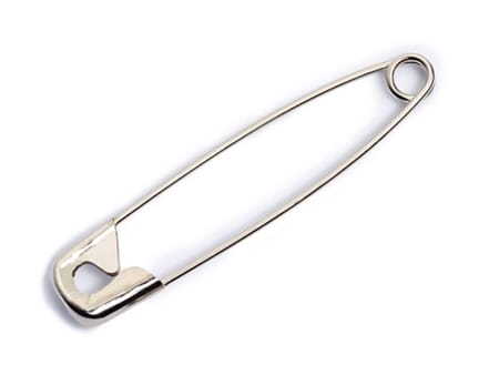 Prym sikkerhetsnåler -No 3 - 50 mm - 12 stk - sølv