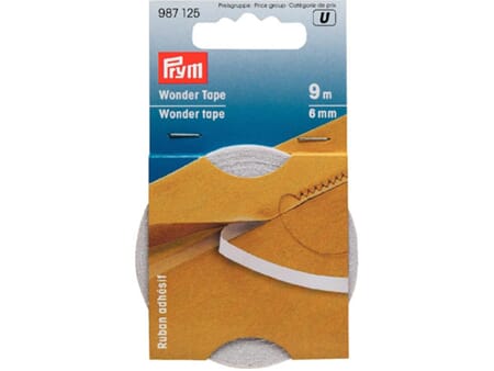 Prym tekstiltape transparent (forsvinner i vask)