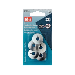 Prym Bobbins for small rotary shuttle metal 21,2 mm