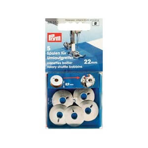 Prym Bobbins for double rotary shuttle metal 21.9 mm