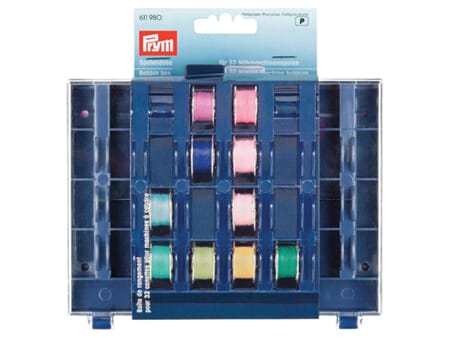 Prym Bobbin box - plass til 32 underspoler