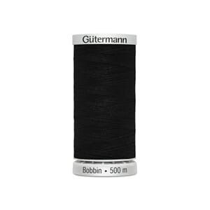 Gütermann Bobbin  tråd - 500 m - 1005 Sort