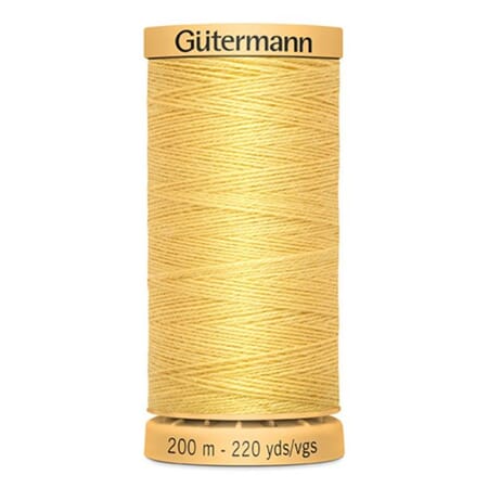 Gütermann Basting Tråkletråd - 200 m - 758 gul