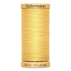 Gütermann Basting Tråkletråd - 200 m - 758 gul