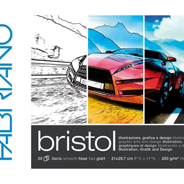 Glatt papir/ Papir til tusj