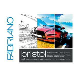 Fabriano Bristol - 250 g - 20 ark