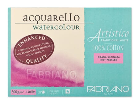 Fabriano Artistico EQ Traditional white - 300 g HP - 26x36