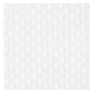 Bazzill Swiss Dotted - Salt - 12" x 12"