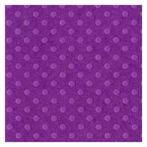 Bazzill Swiss dotted - Plumpudding - 12" x 12"
