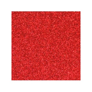 Glitterkartong - 30x30 - Red