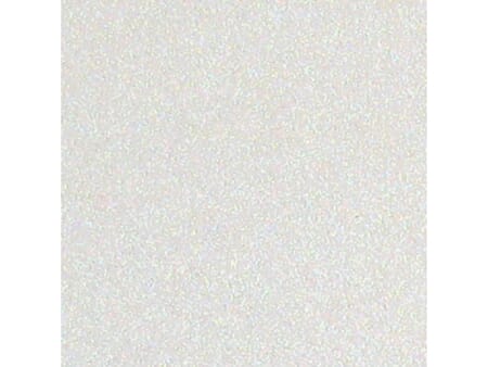 Glitterkartong - 30x30 - White