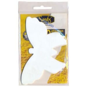 Sandy Art Folie labels 10stk  - Sommerfugl
