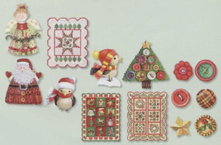 Holiday Christmas Quilt - Die Cuts