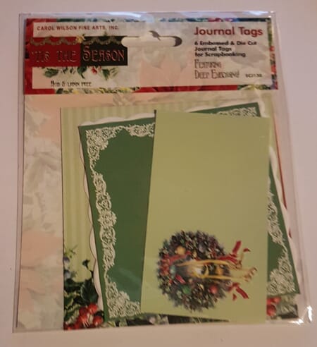 Tis the Season - Journal tags