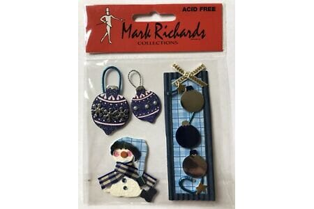 Mark Richards Collection - Die Cuts m/ limpute - Snowman