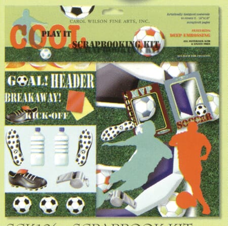 Play it Cool . Scrapbook set
