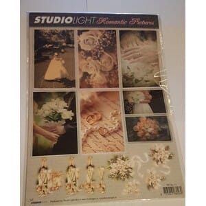 Romantic Pictures 11 - klippeark - A4