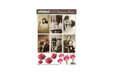 Romantic Pictures 13 - Klippeark - A4