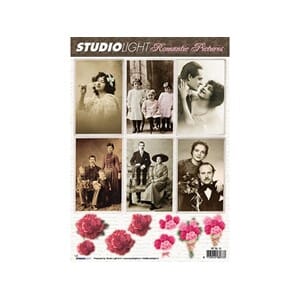 Romantic Pictures 13 - Klippeark - A4