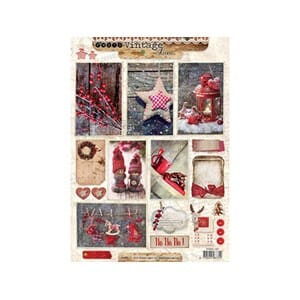 Vintage Line 4 - A4 - klippeark