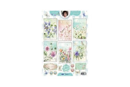 Blomster - klippeark - A4