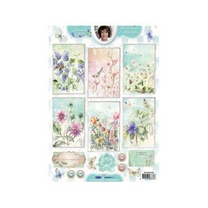 Blomster - klippeark - A4