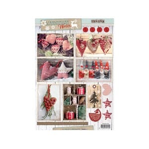 Scandinavian Winter 2 - A4 - klippeark