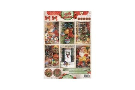 Lovely Christmas 2 - A4 - klippeark