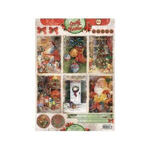 Lovely Christmas 2 - A4 - klippeark