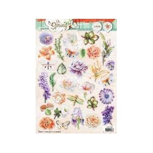 So Spring - utstanset klippeark - A4