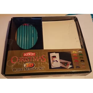 Derwent Christmas 3D card making set