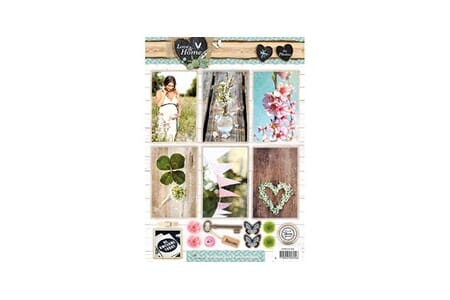 Love&Home 2 - utstanset klippeark