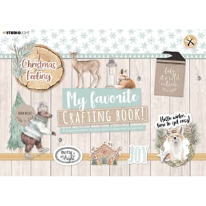 Crafting Book A4 - Christmas Feeling - Die Cuts + Backgound