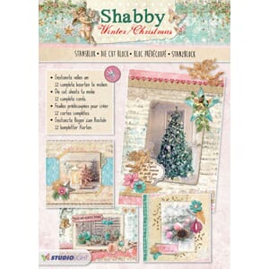 Die cut blokk A4 - til 12 komplette kort