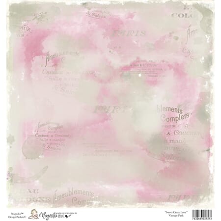 Sweet Crazy Love - Vintage Pink - 30x30